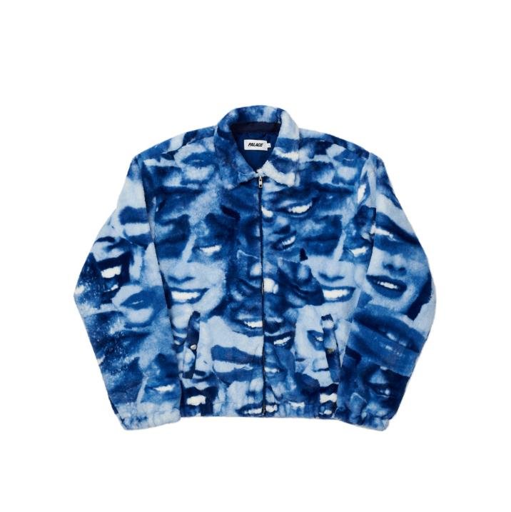 JOHN & MOLLY MOUF ZIP JACKET BLUE