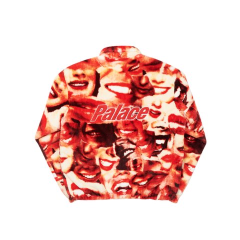 Palace JOHN & MOLLY MOUF ZIP JACKET RED - Colorway