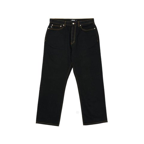 PALACE BAGGIES JEAN BLACK STONEWASH