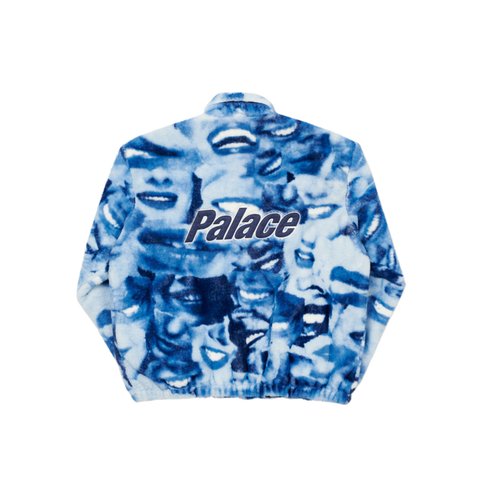 Palace JOHN & MOLLY MOUF ZIP JACKET BLUE - Colorway