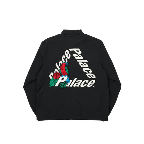 Palace PARROT PALACE-3 COACH JACKET BLACK - Colorway