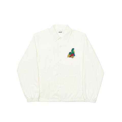 PARROT PALACE-3 COACH JACKET WHITE