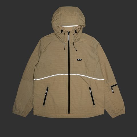 Palace TYPO-WAVE JACKET TAN - Colorway