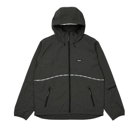 TYPO-WAVE JACKET BLACK
