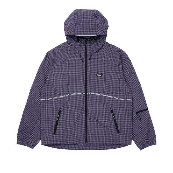 TYPO-WAVE JACKET BLUE
