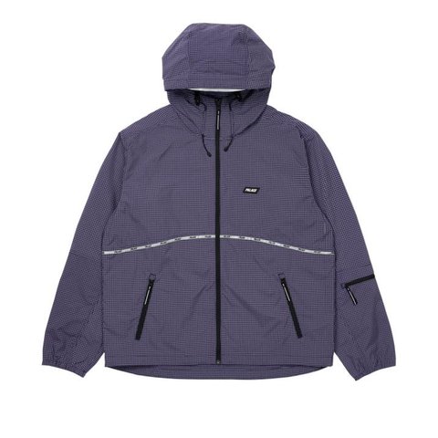 TYPO-WAVE JACKET BLUE