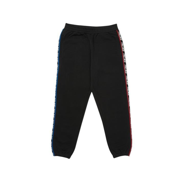 S-LINE INSERT JOGGERS BLACK