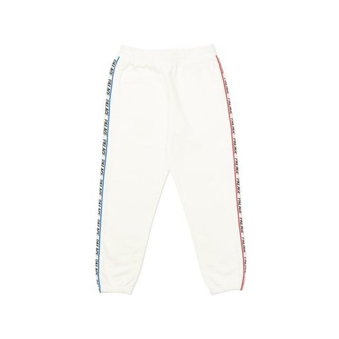 S-LINE INSERT JOGGERS WHITE