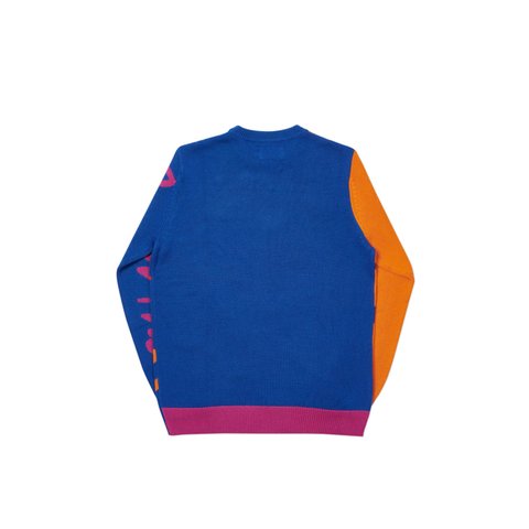 Palace JK KNIT BRIGHT BLUE - Colorway