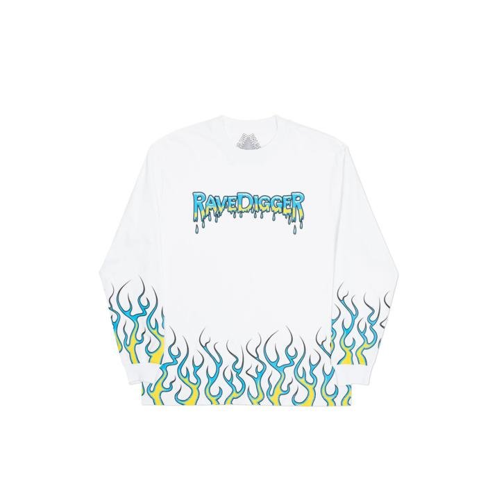 RAVEDIGGER LONGSLEEVE WHITE
