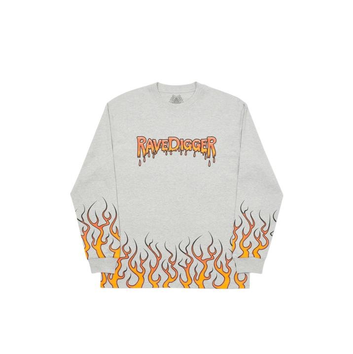RAVEDIGGER LONGSLEEVE GREY MARL