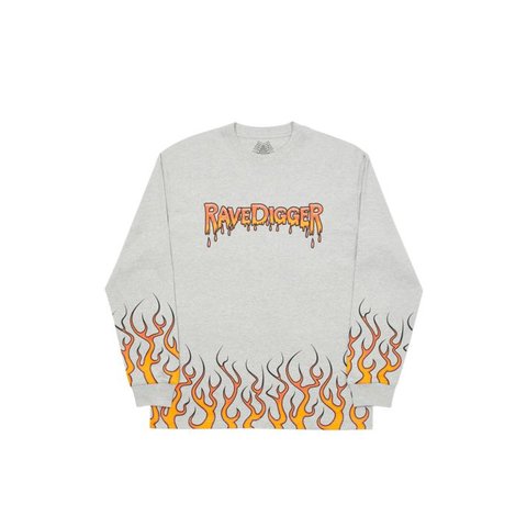 RAVEDIGGER LONGSLEEVE GREY MARL