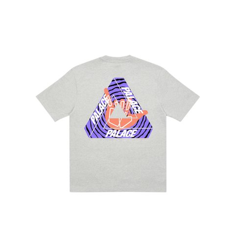 Palace TRI-ZOOTED SHAKKA T-SHIRT GREY MARL - Colorway