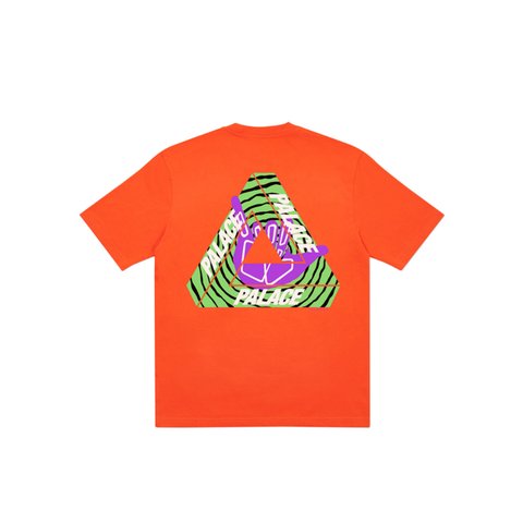Palace TRI-ZOOTED SHAKKA T-SHIRT DARK ORANGE - Colorway