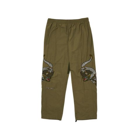 ENTER THE DRAGON JOGGERS OLIVE