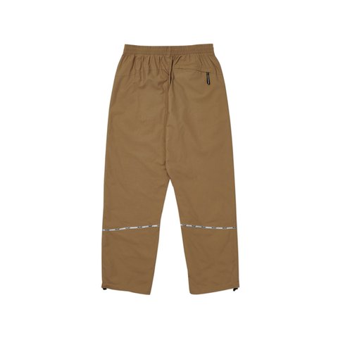 Palace TYPO-WAVE SHELL JOGGERS TAN - Colorway