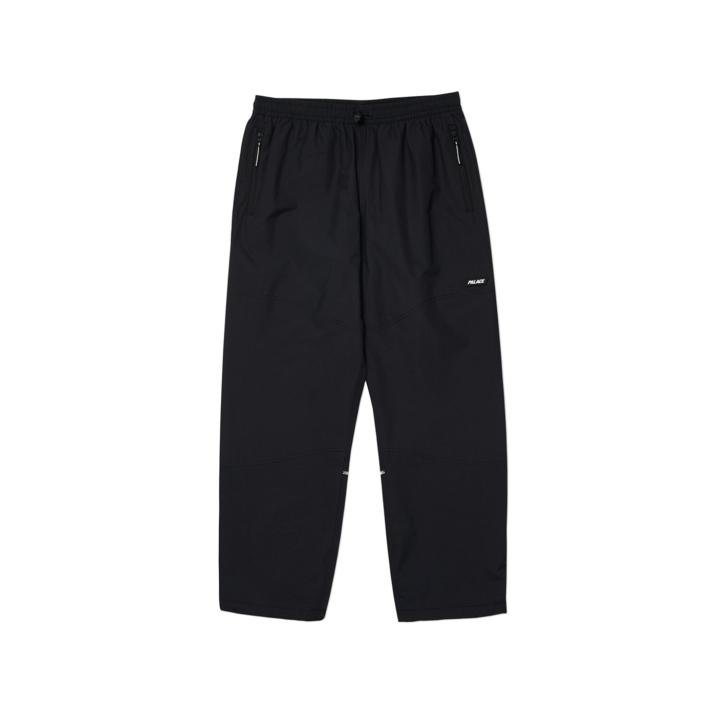 TYPO-WAVE SHELL JOGGERS BLACK