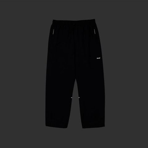 Palace TYPO-WAVE SHELL JOGGERS BLACK - Colorway