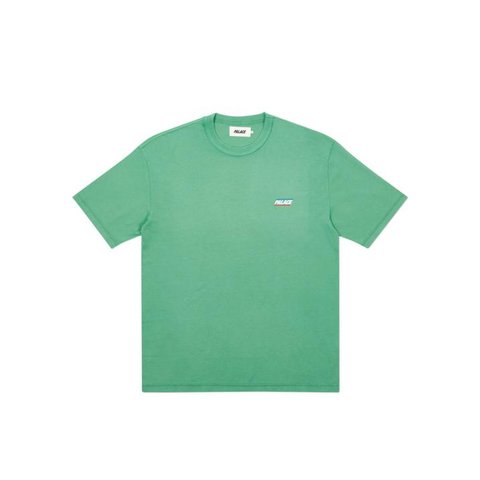 BASICALLY A T-SHIRT WASHED GREEN