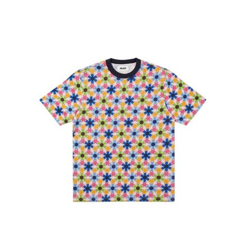 CURTAINS T-SHIRT PINK / BLUE