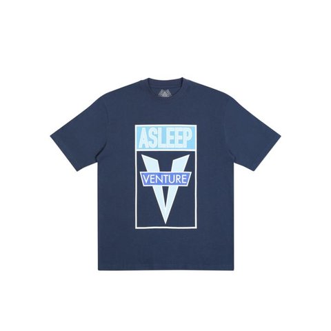 ASLEEP TO VENTURE T-SHIRT NAVY