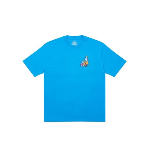 PARROT PALACE-3 T-SHIRT BLUE