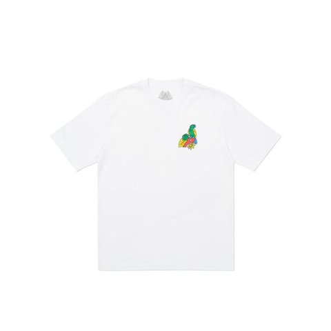 PARROT PALACE-3 T-SHIRT WHITE