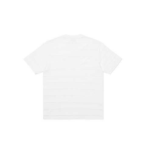 Palace DAT STRIPE T-SHIRT WHITE - Colorway
