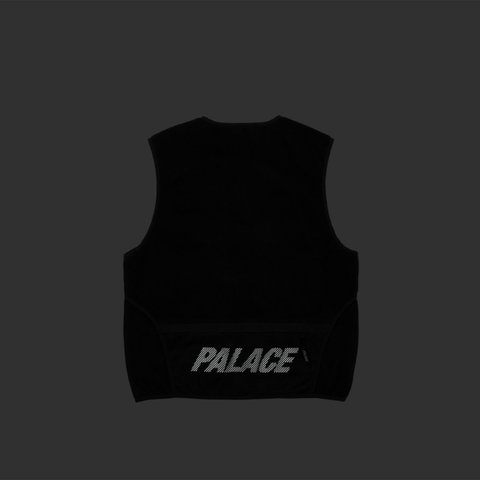 Palace WARM MIT TECH POLARTEC VEST BLACK - Colorway