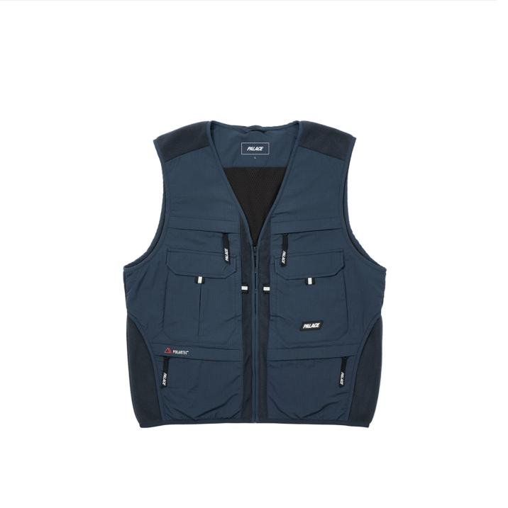WARM MIT TECH POLARTEC VEST NAVY