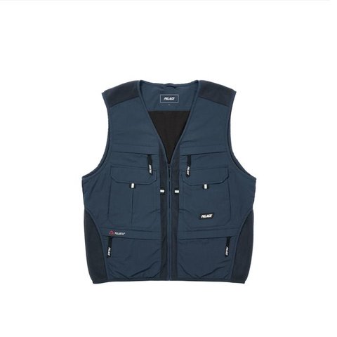 WARM MIT TECH POLARTEC VEST NAVY