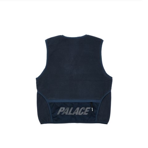Palace WARM MIT TECH POLARTEC VEST NAVY - Colorway