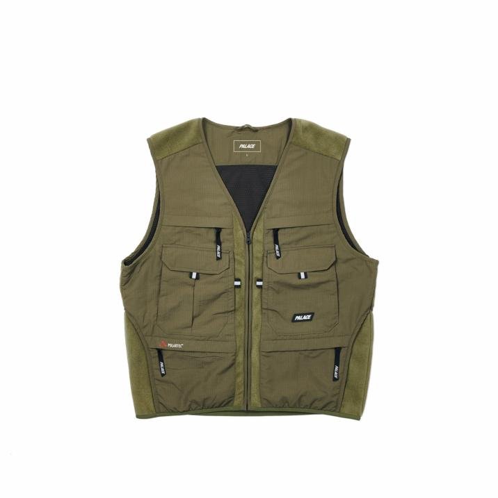 WARM MIT TECH POLARTEC VEST OLIVE
