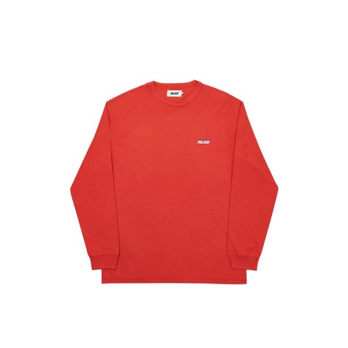 BASICALLY A LONGSLEEVE WASHED RED