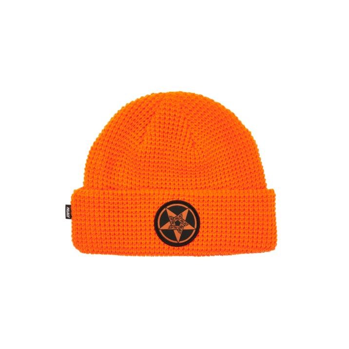 CALM IT MOSHER BEANIE BRIGHT ORANGE