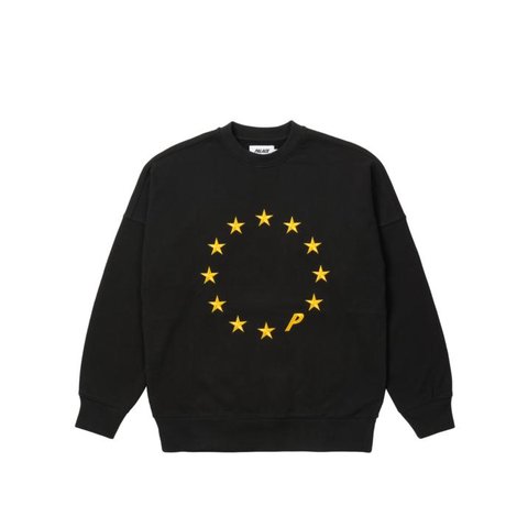 Palace EU-DON CREW BLACK