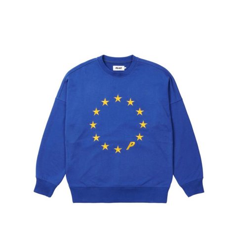 Palace EU-DON CREW BLUE