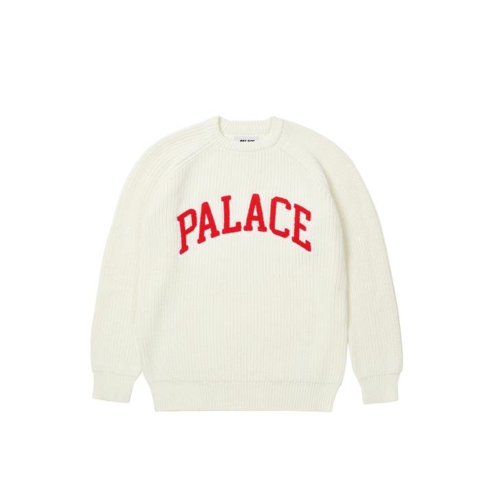 COLLEGIATE KNIT WHITE
