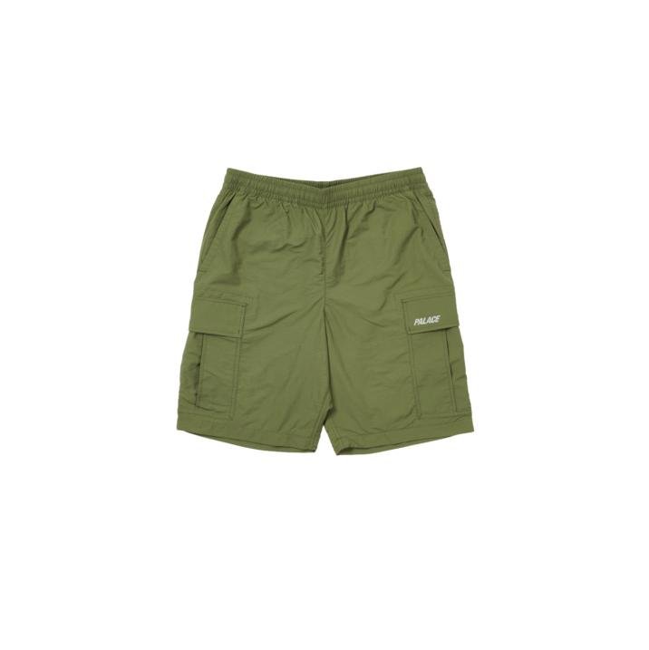 SHELL CARGO SHORTS OLIVE
