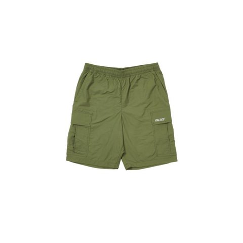 Palace SHELL CARGO SHORTS OLIVE