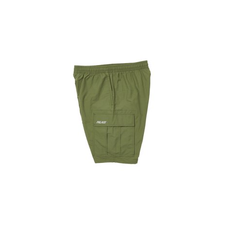 Palace SHELL CARGO SHORTS OLIVE - Colorway