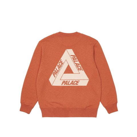 Palace SLUB CREW ORANGE - Colorway