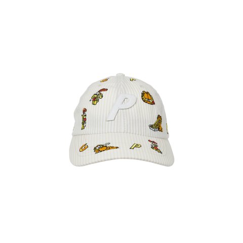Palace PALACE GARFIELD P 6-PANEL BEIGE / WHITE - Colorway