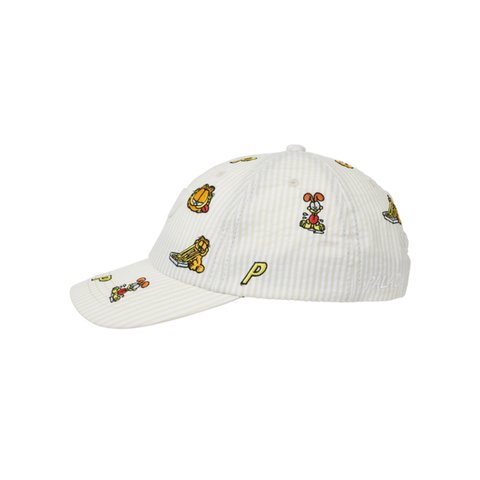 Palace PALACE GARFIELD P 6-PANEL BEIGE / WHITE - Colorway