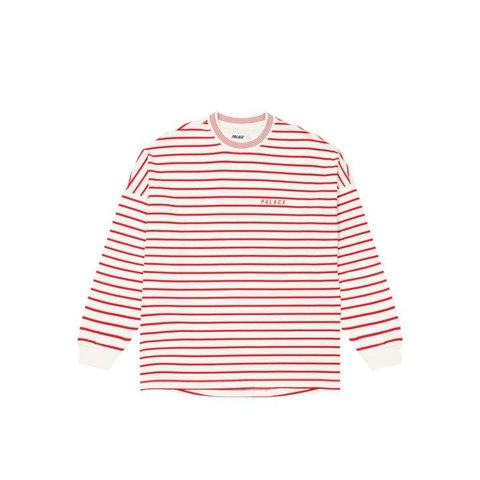 Palace RULE LONGSLEEVE RED