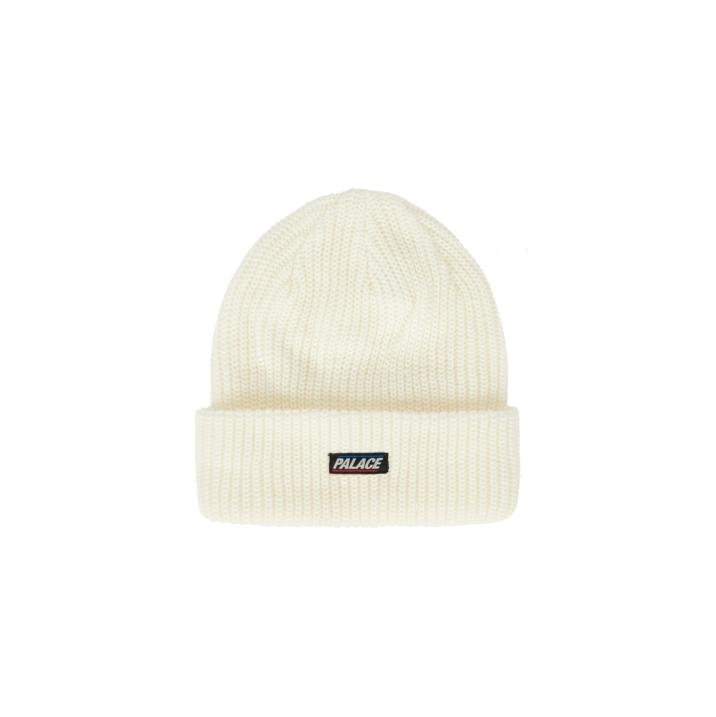 BASICS RIBBER BEANIE CREAM
