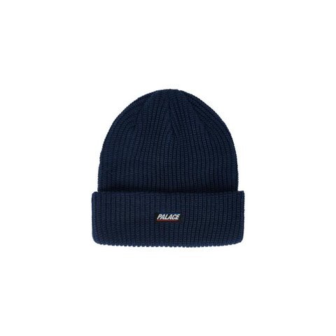 Palace BASICS RIBBER BEANIE NAVY