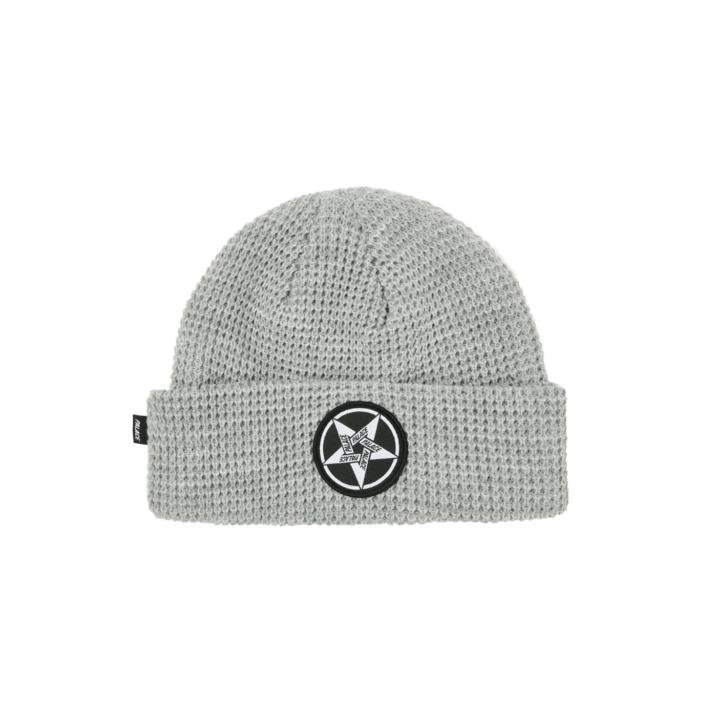 CALM IT MOSHER BEANIE LIGHT GREY MARL