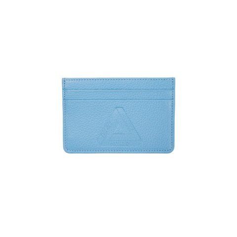Palace PALACE LEATHER CARD HOLDER BLUE