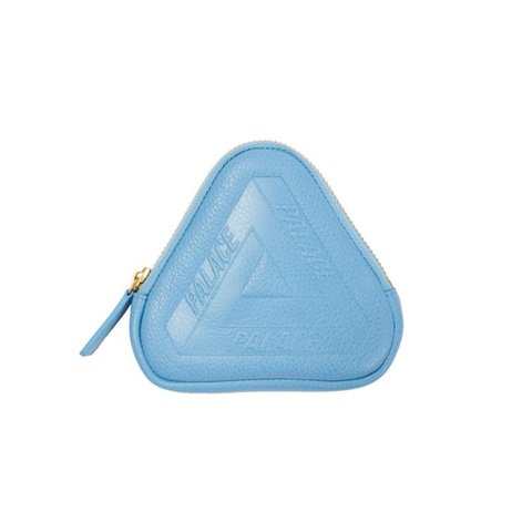 PALACE LEATHER COIN WALLET BLUE